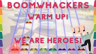 Warm up Boomwhacker like a heroes! Concentrated and prepared students in two minutes. Play Along