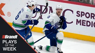 Fleury Turns Back The Clock & Pettersson's On Absolute Fire | NHL Plays Of The Week