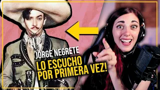 JORGE NEGRETE: - México Lindo y Querido | Vocal Coach Primera Reacción & Análisis