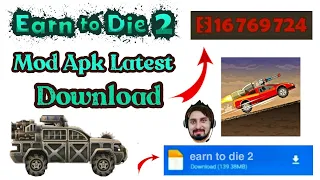 earn to die 2 mod apk || earn to die 2 mod apk all cars unlocked and unlimited money