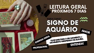 ♒️AQUÁRIO🟡OLHE mais para o seu MOMENTO + MOVIMENTO INESPERADO de alguém.