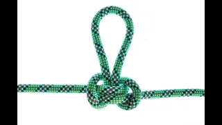 How To Tie The Alpine Butterfly Knot , FAST AND EASY!!!!!