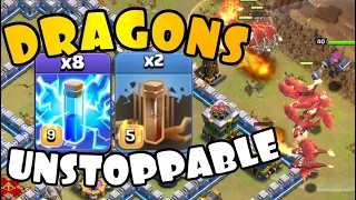 I used Zap Quake Dragons against INTZ | TH12 CWL eSports | Best TH12 Attack Strategy Clash of Clans