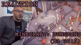 Minecraft: Dungeons E3 2019 Trailer Reaction