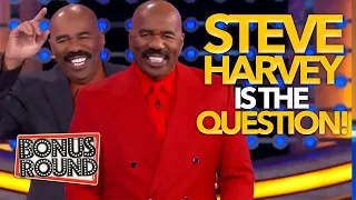 STEVE HARVEY Is The QUESTION! Funny Answers On Family Feud