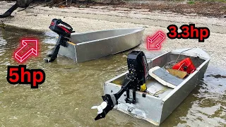 5hp Mercury Outboard is Fast!