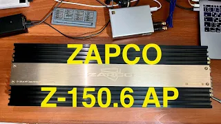Замер усилителя Zapco Z-150.6AP