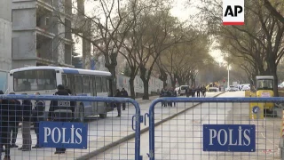 Aftermath of deadly bombing in Ankara