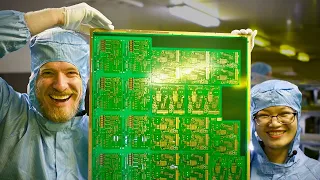 Inside a Huge PCB Factory - in China