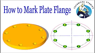 How to mark Plate Flanges.