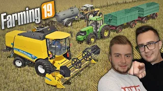 LATO w pełni - Żniwa Rzepaku & Gnojowica na Ściernisko 🔥 "od Biedaka, do Kozaka" #144 👨‍🌾 FS19MP