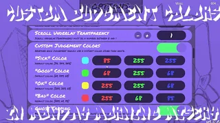 How To Get/Enable Custom Judgement Colors In Monday Morning Misery