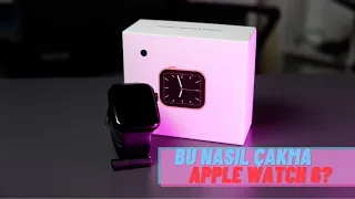 ÇAKMA APPLE WATCH 6! (X GEAR W26+ Watch 6 Plus Yeni Nesil Siyah Türkçe Akıllı Saat Kurulum İnceleme)