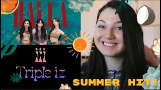 Triple iz   Halla  Official Video SkyChild REACTION