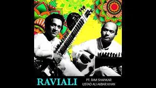 Raga Mishra Jhinjhoti | Ravi Shankar &  Ali Akbar Khan | 1971 | RAVIALI