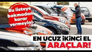 2. EL 100 BİN TL ALTINA ALABİLECEĞİN EN İYİ 10 ARABA GÜNCEL LİSTE