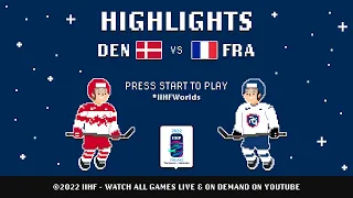 Highlights | Denmark vs. France | 2022 #IIHFWorlds