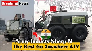 The Indian Army inducts Sherp N 1200: Best go anywhere ATV