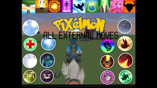 Pixelmon: All External/Field Moves