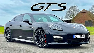 Porsche Panamera GTS 4.8 V8 - REVIEW on Autobahn