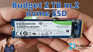 Seagate Barracuda Q5 2 TB M.2 NVME SSD Review | NVME M.2 SSD costs below 20 k | Installation Guide