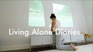 Living Alone Diaries | An ordinary and simple week at home, weight gain, cooking, grocery shopping!