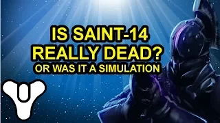 Destiny 2 Lore Is Saint-14 Really Dead? | Myelin Games