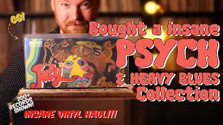 Bought a INSANE Vinyl Collection // RARE Psych & Heavy Blues Records