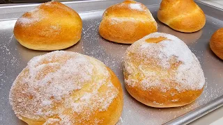 pan de leche y mantequilla que delicia  sin amasar