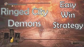 Demon in Pain & From Below Boss MADE EASY - Dark Souls 3 Ringed City DLC - Solo NG+7