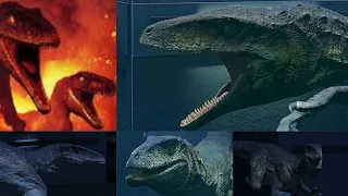 Jurassic Games [2018] - Velociraptors Screen Time