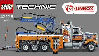 Lego Technic 42128 Грузовой эвакуатор II Анбоксинг и быстрая сборка