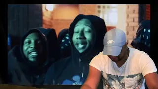 AMERICAN REACTING TO UK DRILL  MUSIC Digga D x M1llionz - No Chorus