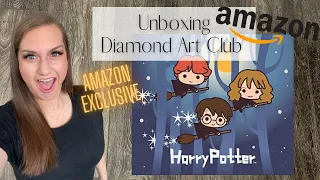 Unboxing Diamond Art Club Amazon Exclusive! Harry Potter Chibi “Night Flight”