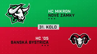 31.kolo HC Mikron Nové Zámky - HC 05 Banská Bystrica HIGHLIGHTS