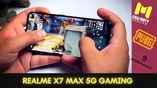 Realme X7 Max 5G Gaming Test (Hindi) | Best MediaTek Gaming Experience?? | PUBG, CoD Mobile