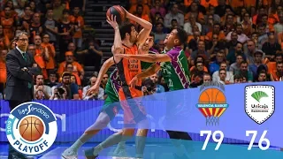 Valencia Basket - Unicaja (79-76) RESUMEN // Cuartos - Playoff Liga Endesa