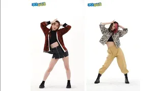 [Comparison Dance] ITZY (LOCO) Chaeryeong and Yeji