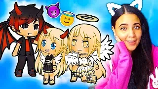 THE DARK ANGEL🖤 | Gacha Life Mini Movie Love Story Reaction