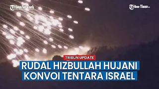 Hizbullah Sergap Konvoi Tentara Israel di Ruwaisat Al-Alam, Langsung Hujani dengan Rudal