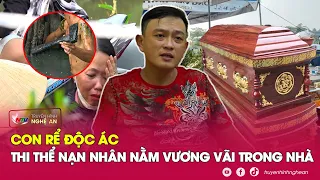 KINH HOÀNG sát hại vợ xong ra võng nằm để nghĩ cách sát hại cha mẹ vợ | Kể chuyện vụ án | Nghệ An TV