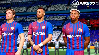 FIFA 22 - Barcelona Vs Napoli Ft. Torres, Auba, Adama, | UEFA Europa League | Gameplay & Full match