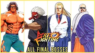 ART OF FIGHTING ALL FINAL BOSSES