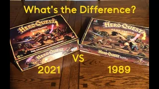 Heroquest 2021 Vs Heroquest 1989