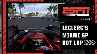 Go on-board with Ferrari's Charles Leclerc around the track of the Miami Grand Prix | F1