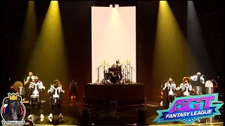 The Pack Drumline Full Performance & Judges Comments Grand Final | AGT Fantasy League 2024 S01E07