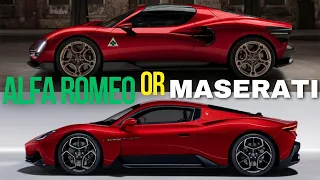 The New Alfa Romeo 33 Stradale Is A Million Dollar Maserati MC20!?