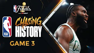 BOSTON HOLDS AT HOME | #CHASINGHISTORY | NBA Finals Game 3