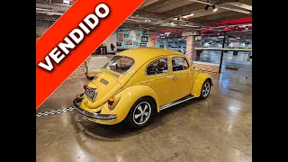 Fusca 1972 amarelo colonial