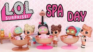LOL Surprise Dolls Spa Day Stop Motion Cartoon 🌺